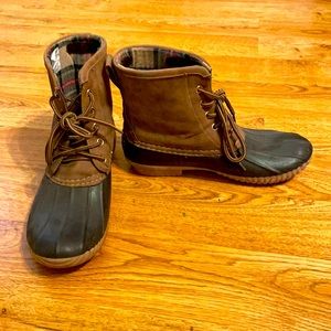 Brown Marley Lilly duck boots
